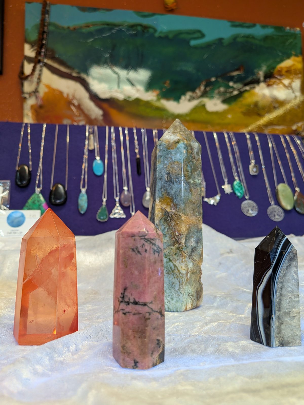 Crystal towers